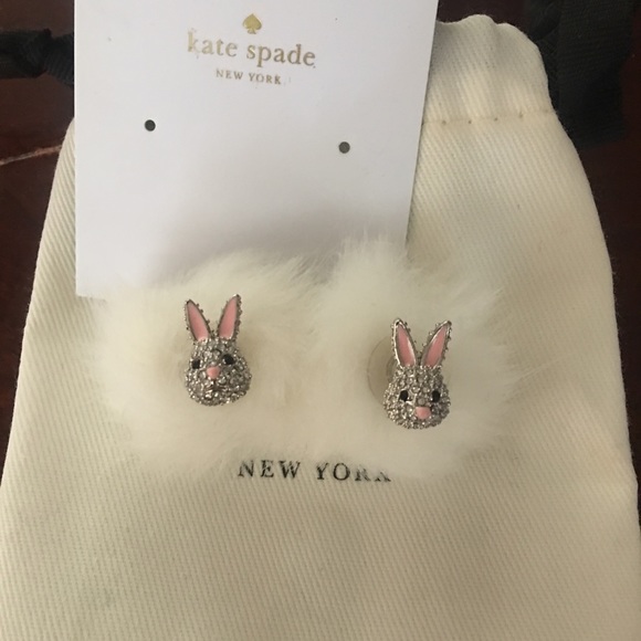 kate spade rabbit earrings